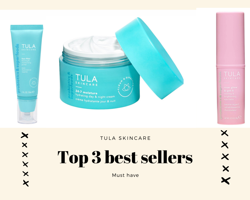 Tula  Skincare: Top 3 Best Sellers